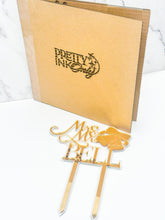 Custom Acrylic Wedding Topper